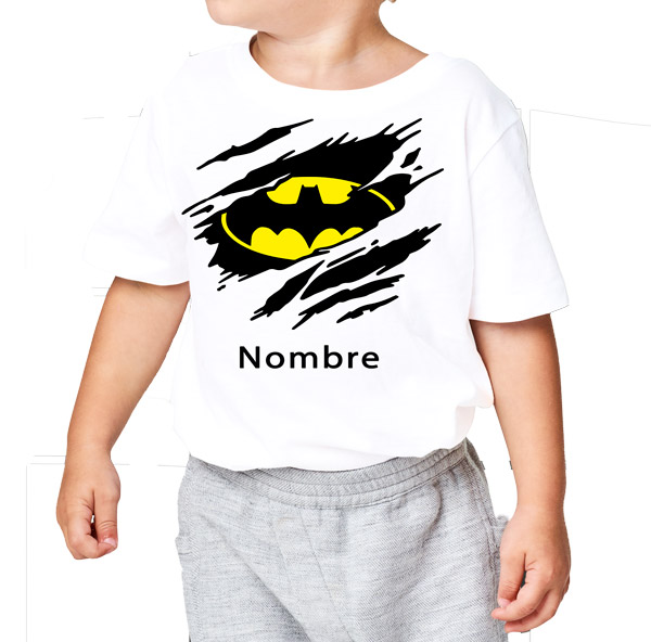 Playera Batman rasgado (Dama, caballero, kids o bebes) - SERVIMICH, su  mejor opción