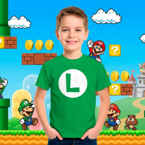 Playera gamer kids, dama y caballero